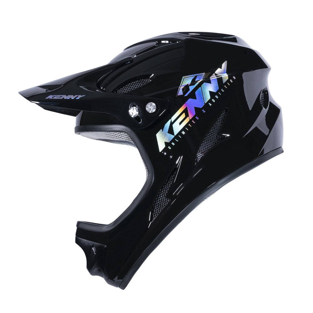 Kenny Downhill Full Face Racing Helmet MIPS (AS/NZS 2063) - Holographic Black