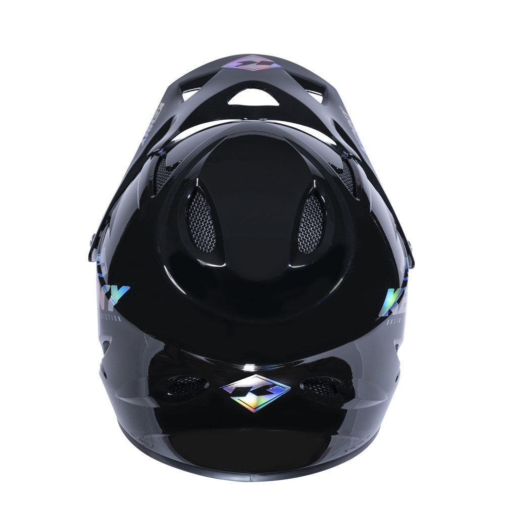 Kenny Downhill Full Face Racing Helmet MIPS (AS/NZS 2063) - Holographic Black