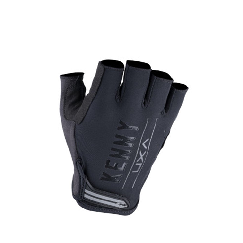 Kenny Escape Half Finger Racing Gloves - Black