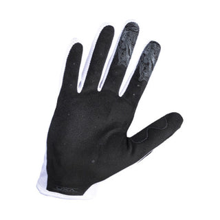 Kenny Racing Full Finger Gloves - White
