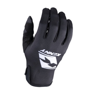 Kenny Racing Full Finger Gloves - Black