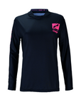 Kenny Charger Racing Women's Long Sleeves Jercey - Black