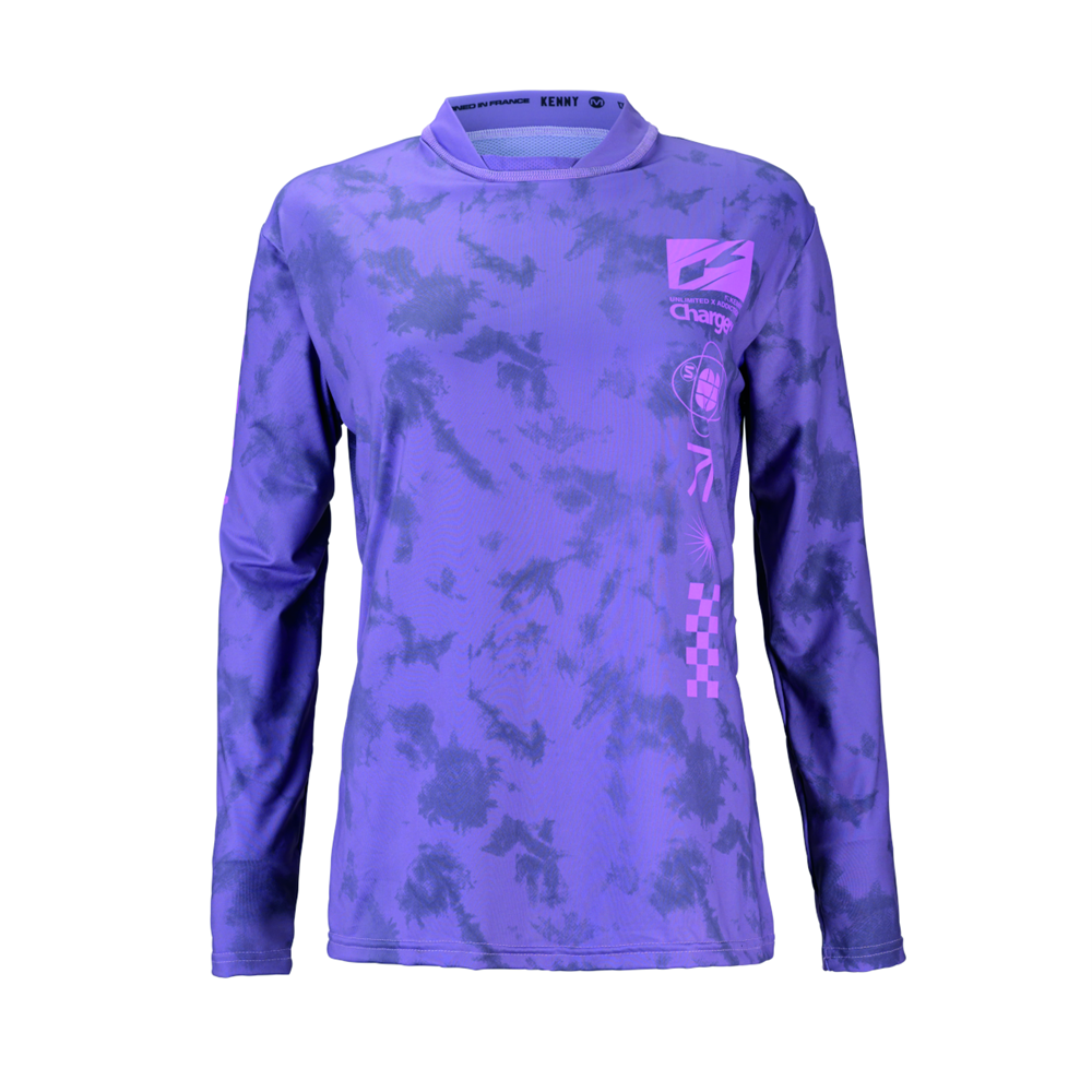 Kenny Charger Long Sleeves Women's Jersey - Dye Lila