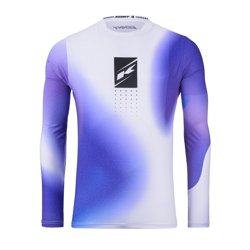 Kenny Racing Prolight Long Sleeves Jersey - White Dye