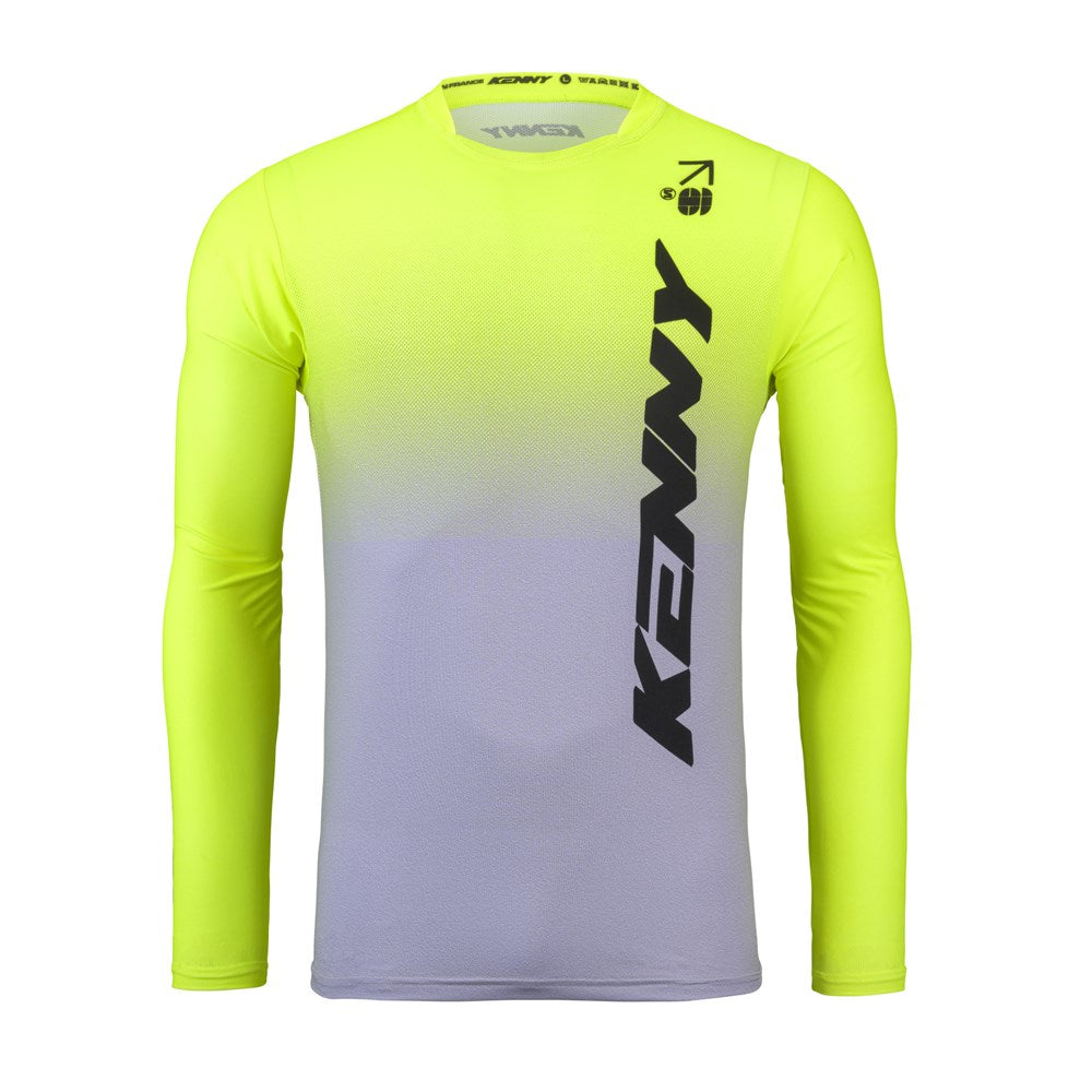 Kenny Racing Prolight Long Sleeves Kid's Jersey - Gradient Yellow