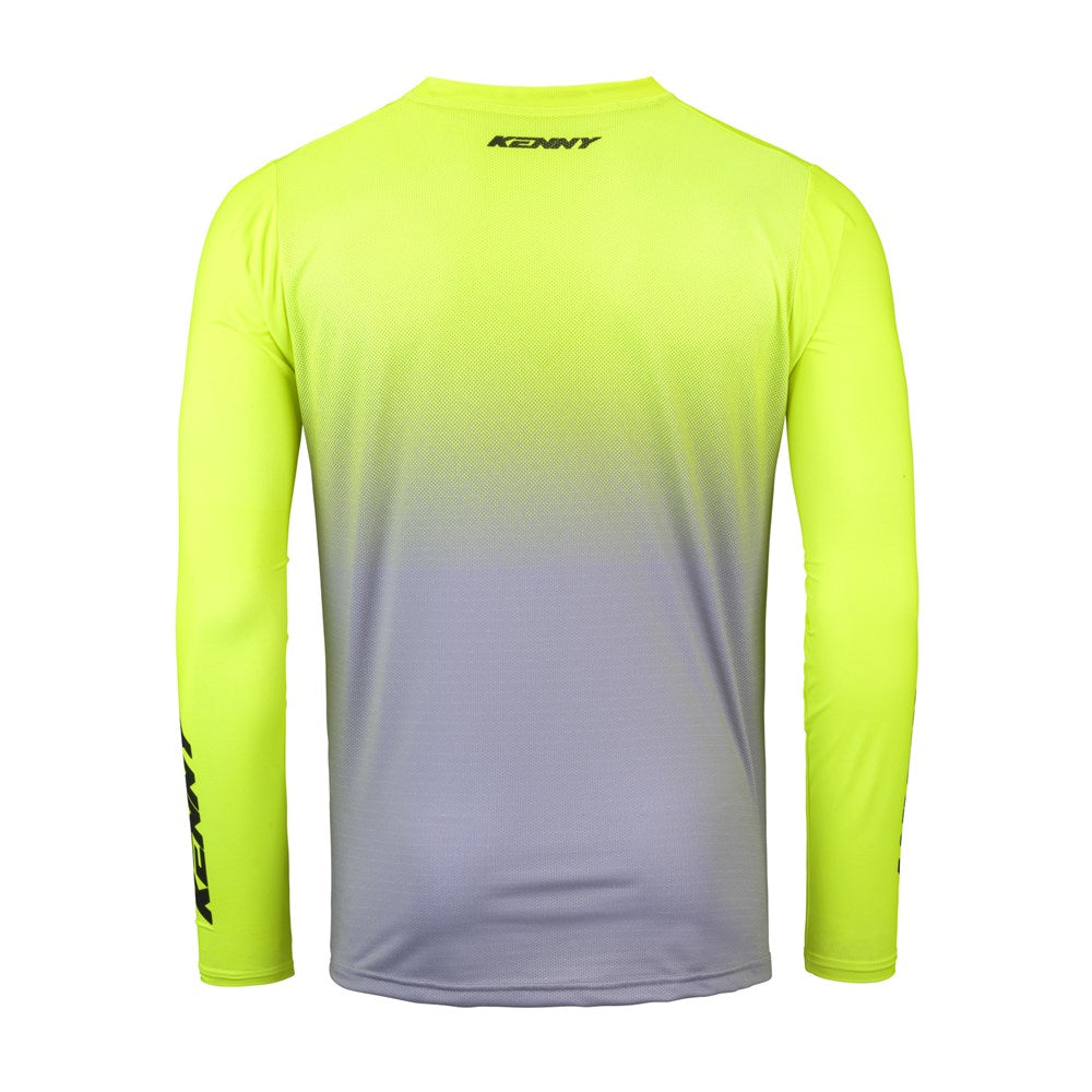 Kenny Racing Prolight Long Sleeves Kid's Jersey - Gradient Yellow