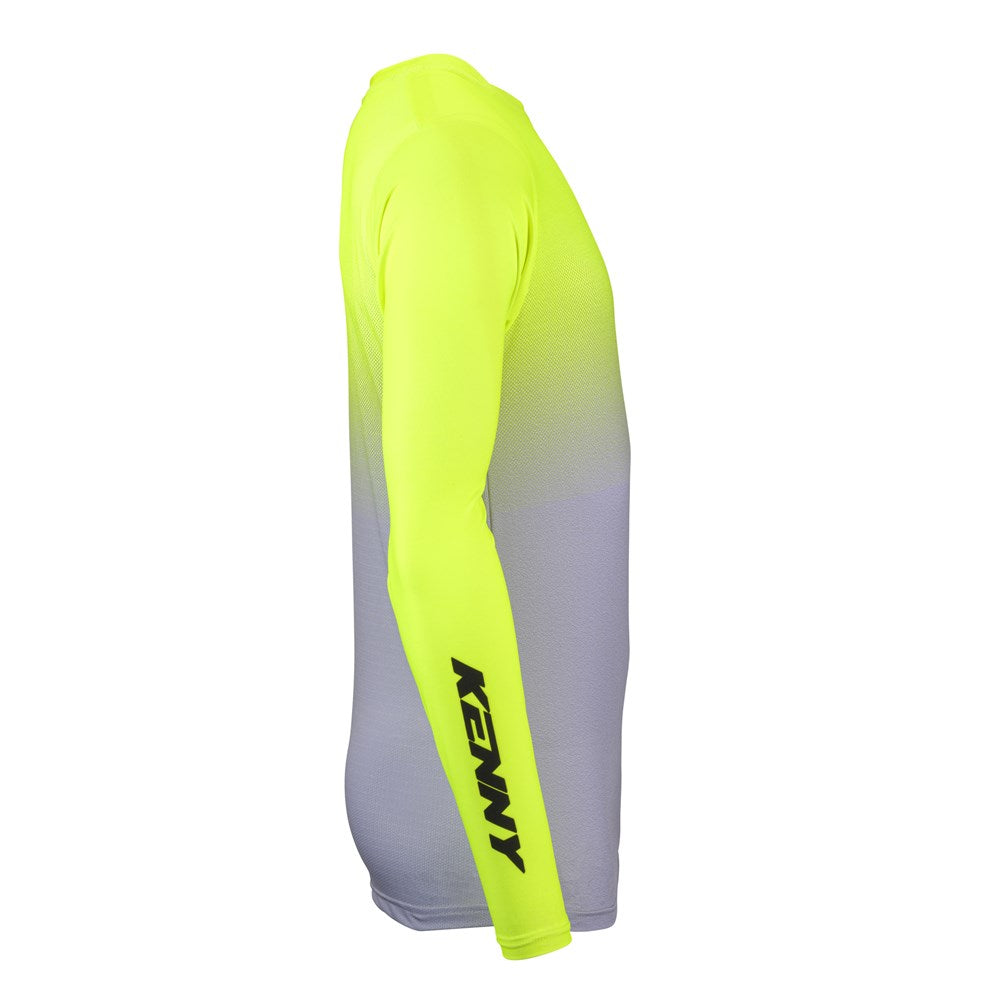 Kenny Racing Prolight Long Sleeves Kid's Jersey - Gradient Yellow