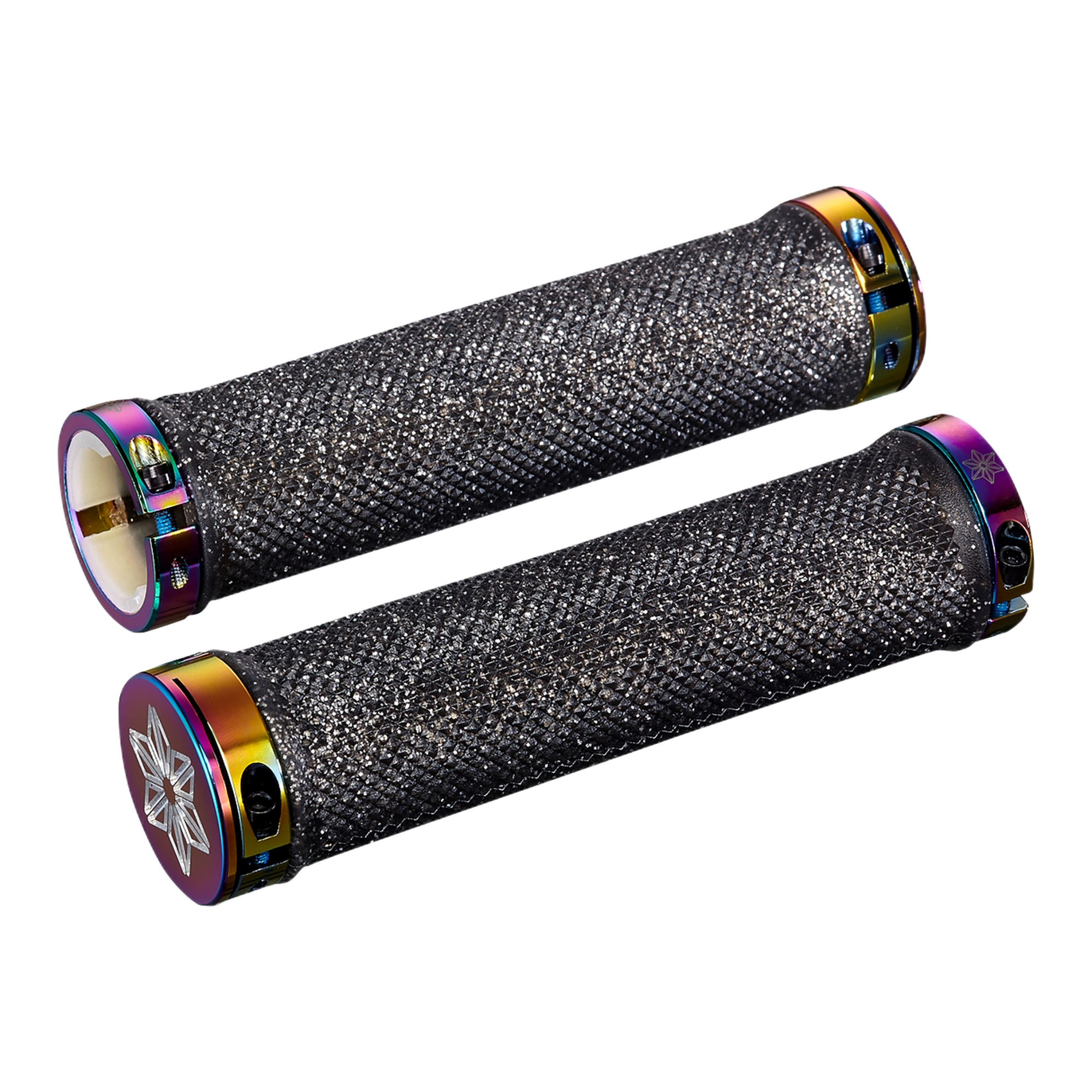 Specialized Supacaz Diamond Kush Grip - Black/Oil Slick
