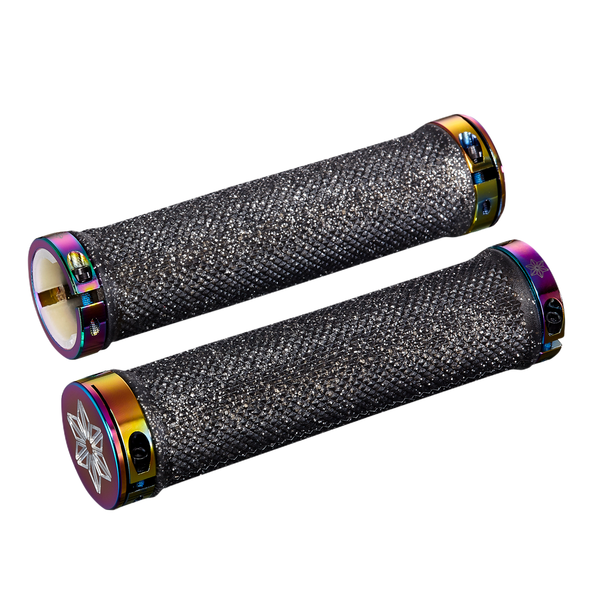 Specialized Supacaz Diamond Kush Grip - Black/Oil Slick