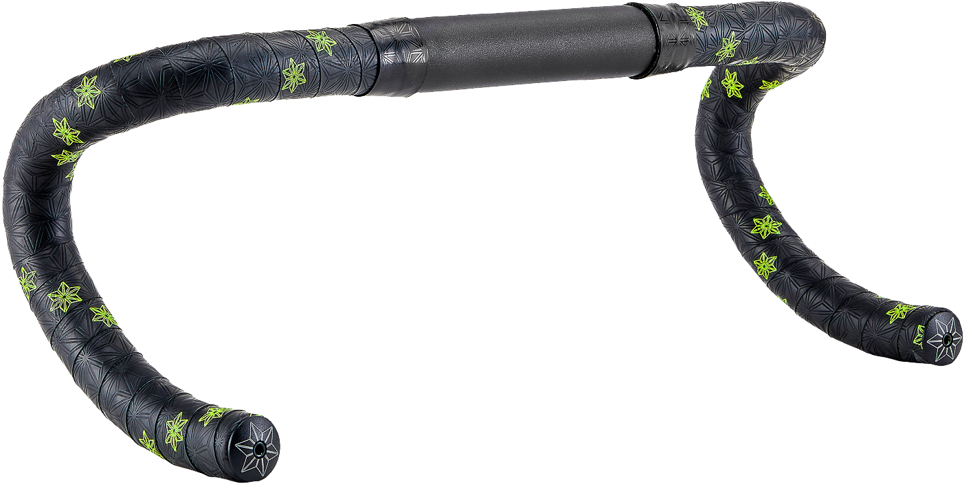 Specialized Supacaz Super Sticky Kush Galaxy Tape - Neon Yellow Print/Ano Black