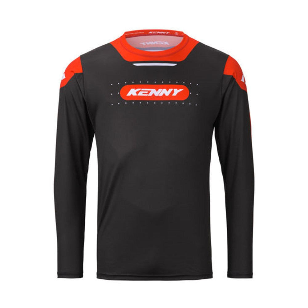 Kenny Elite Long Sleeves Racing Jersey - Red