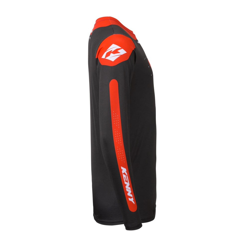 Kenny Elite Long Sleeves Racing Jersey - Red