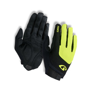 Giro Bravo Gel Long Finger Road Glove - Yellow