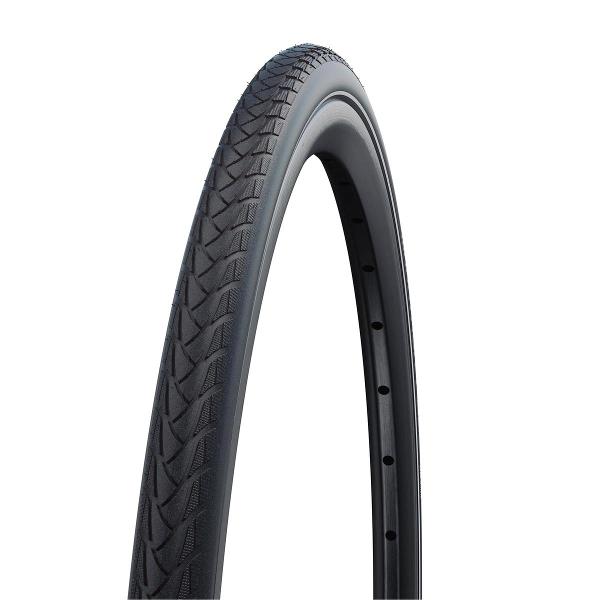 Schwalbe Wheelchair Marathon Plus 24 x 1.00" (25-540) Evolution Line Black Reflective Sidewall