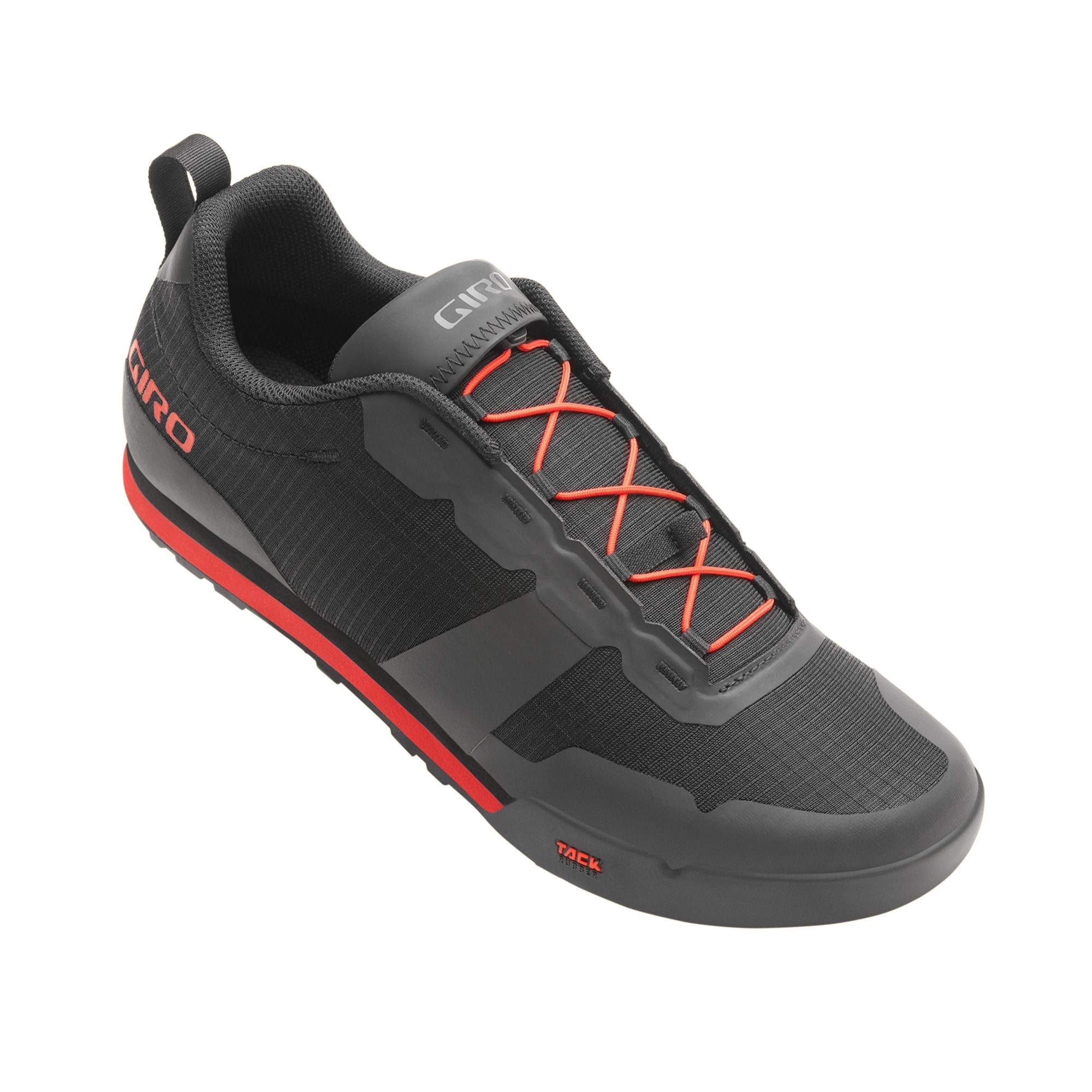 Giro Tracker Fastlace MTB Men's Shoe - Black/Bright Red