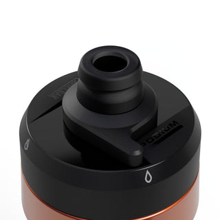 Podium Insulated Titanium Bottle - Rust