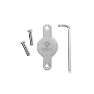 Muc-Off Secure Tag Holder Bottle Cage Mount - Silver
