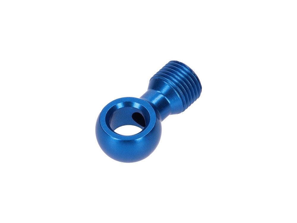 Hope 90 Degree Connector (Suit 5MM &amp;amp; S.S Hose) - Blue
