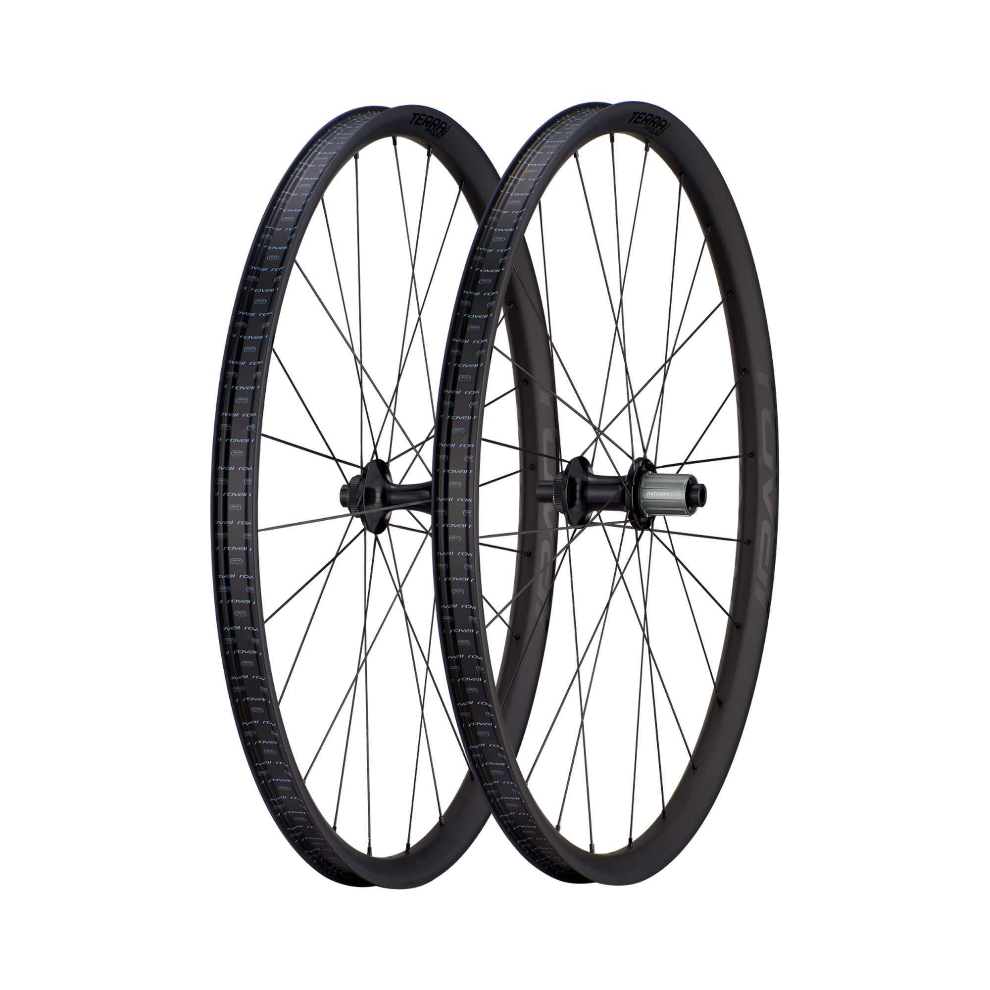 Specialized Roval Terra CLX EVO Wheelset - Satin Carbon/Gloss Black