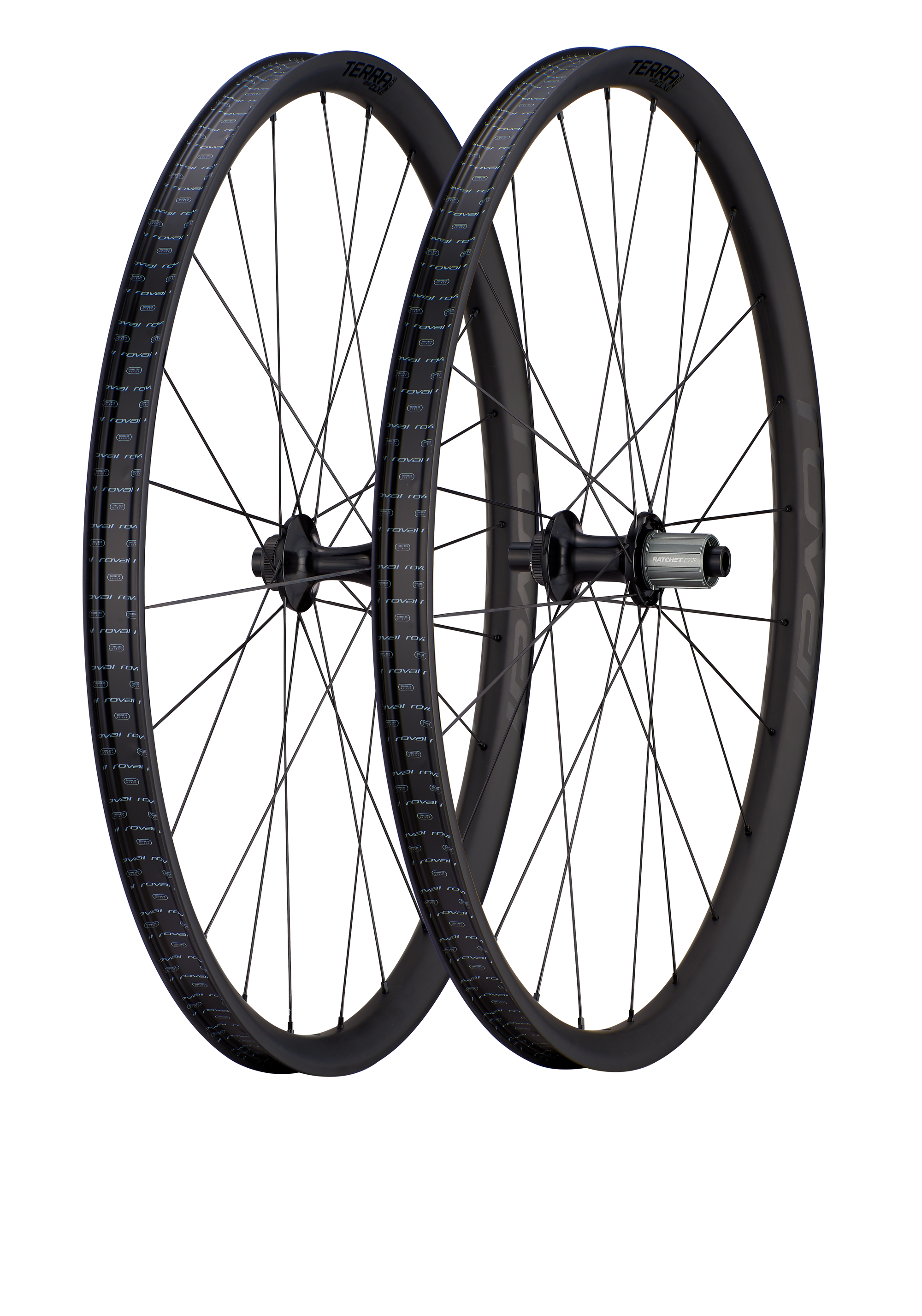 Specialized Roval Terra CLX EVO Wheelset - Satin Carbon/Gloss Black