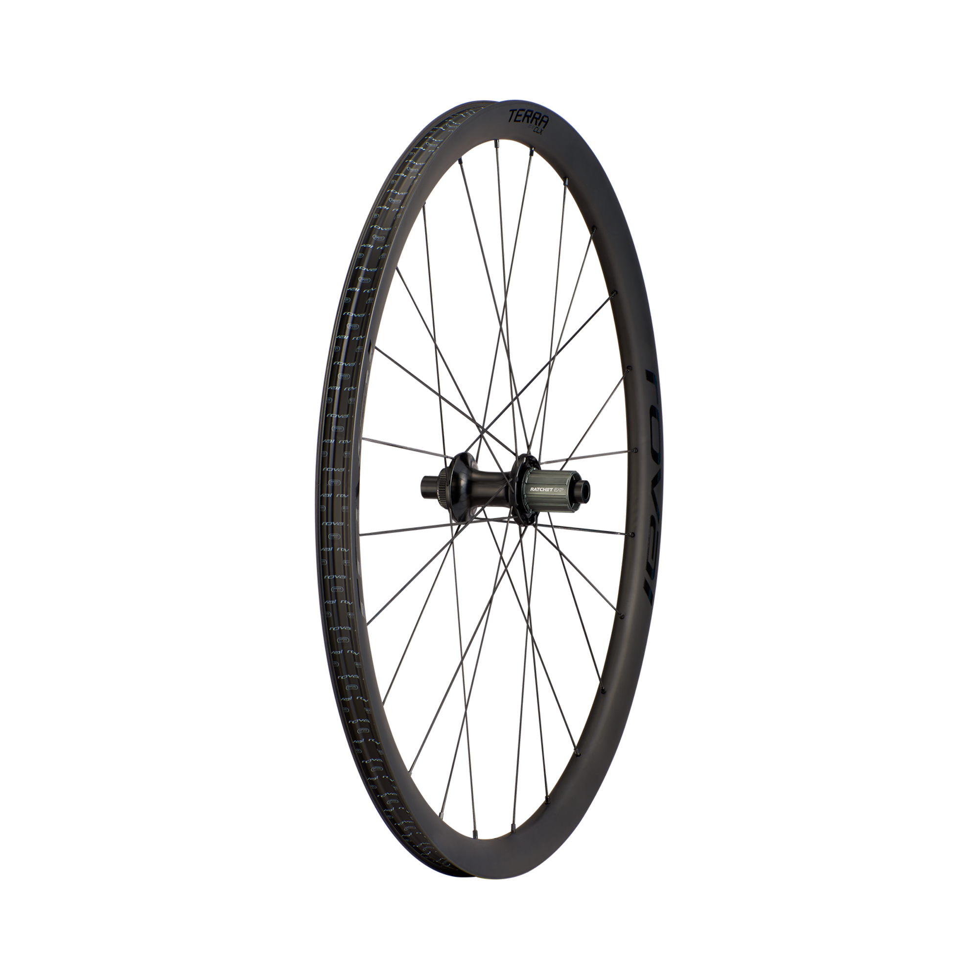 Specialized Roval Terra CLX HG – Rear - Satin Carbon/Gloss Black