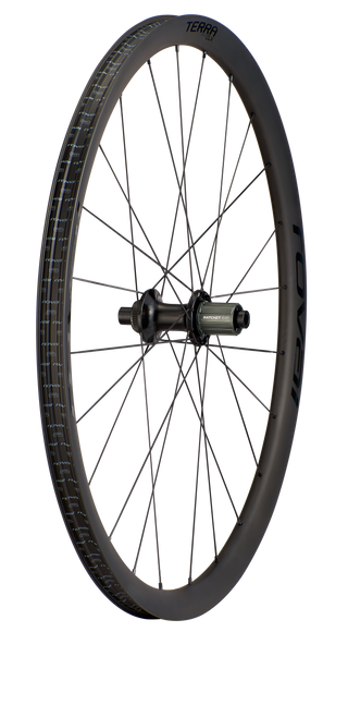 Specialized Roval Terra CLX HG – Rear - Satin Carbon/Gloss Black