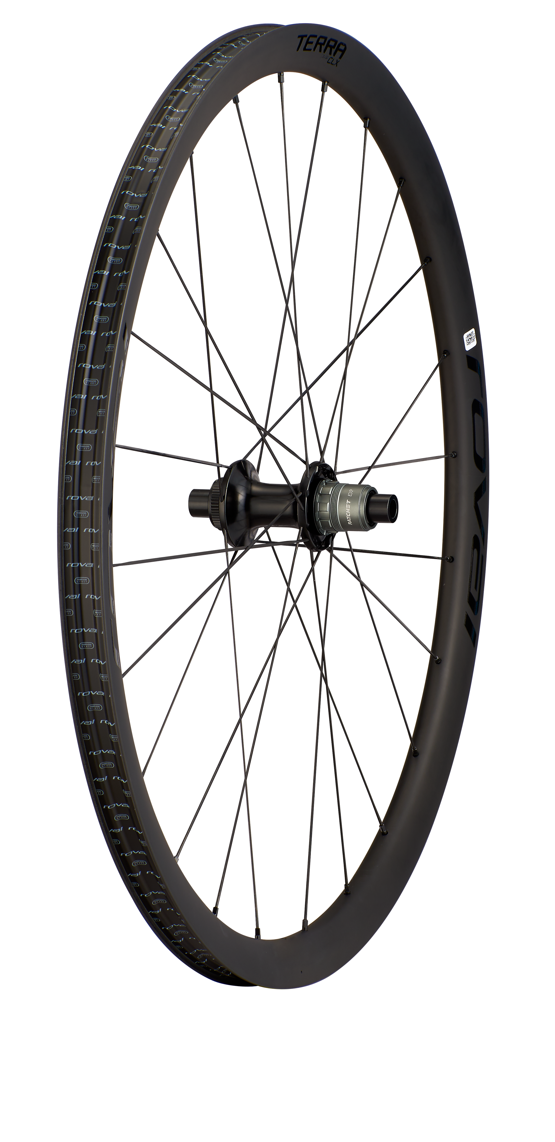 Specialized Roval Terra CLX XDR – Rear - Satin Carbon/Gloss Black