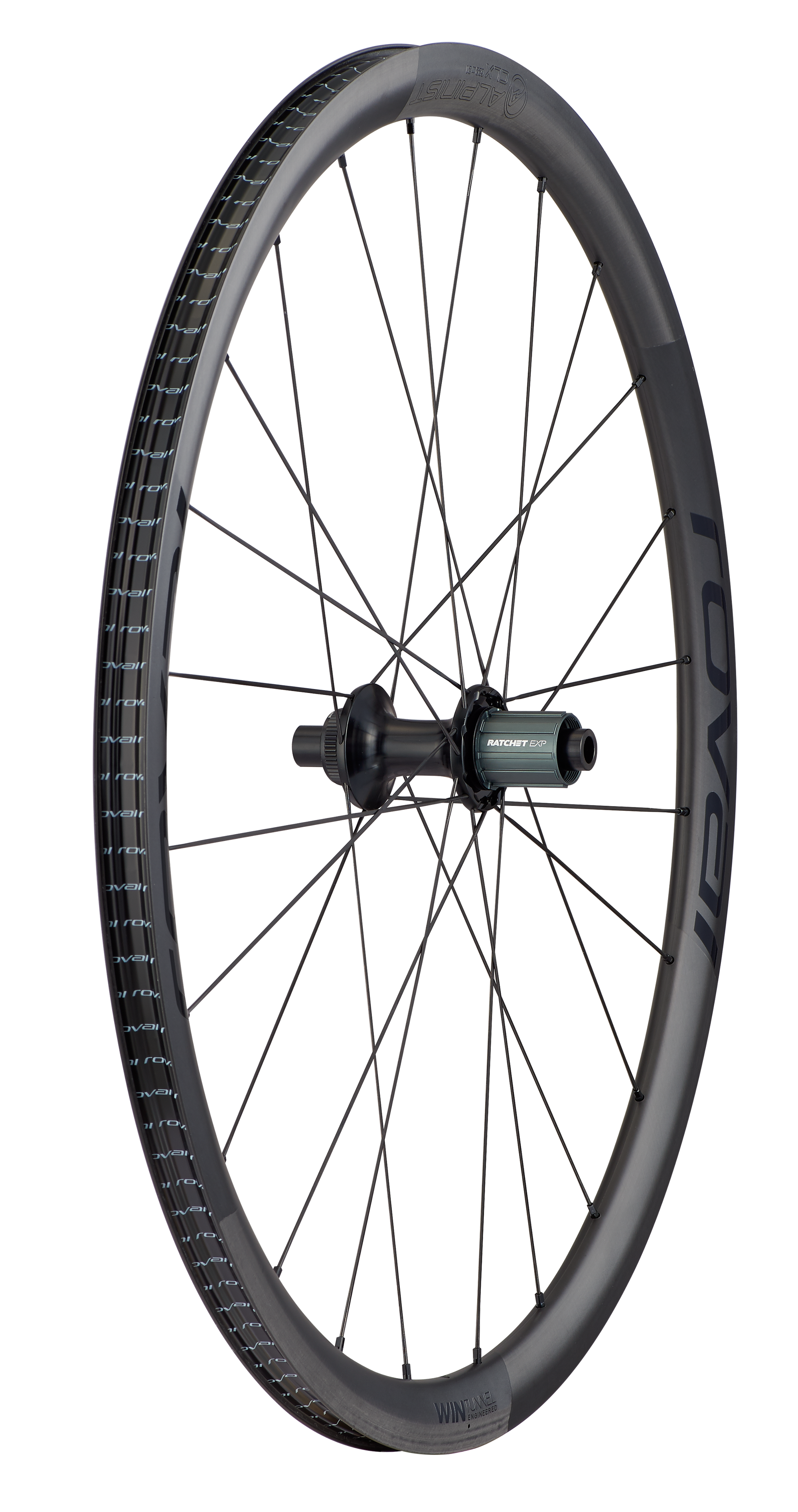 Specialized Roval Alpinist CLX HG – Rear - Satin Carbon/Gloss Black