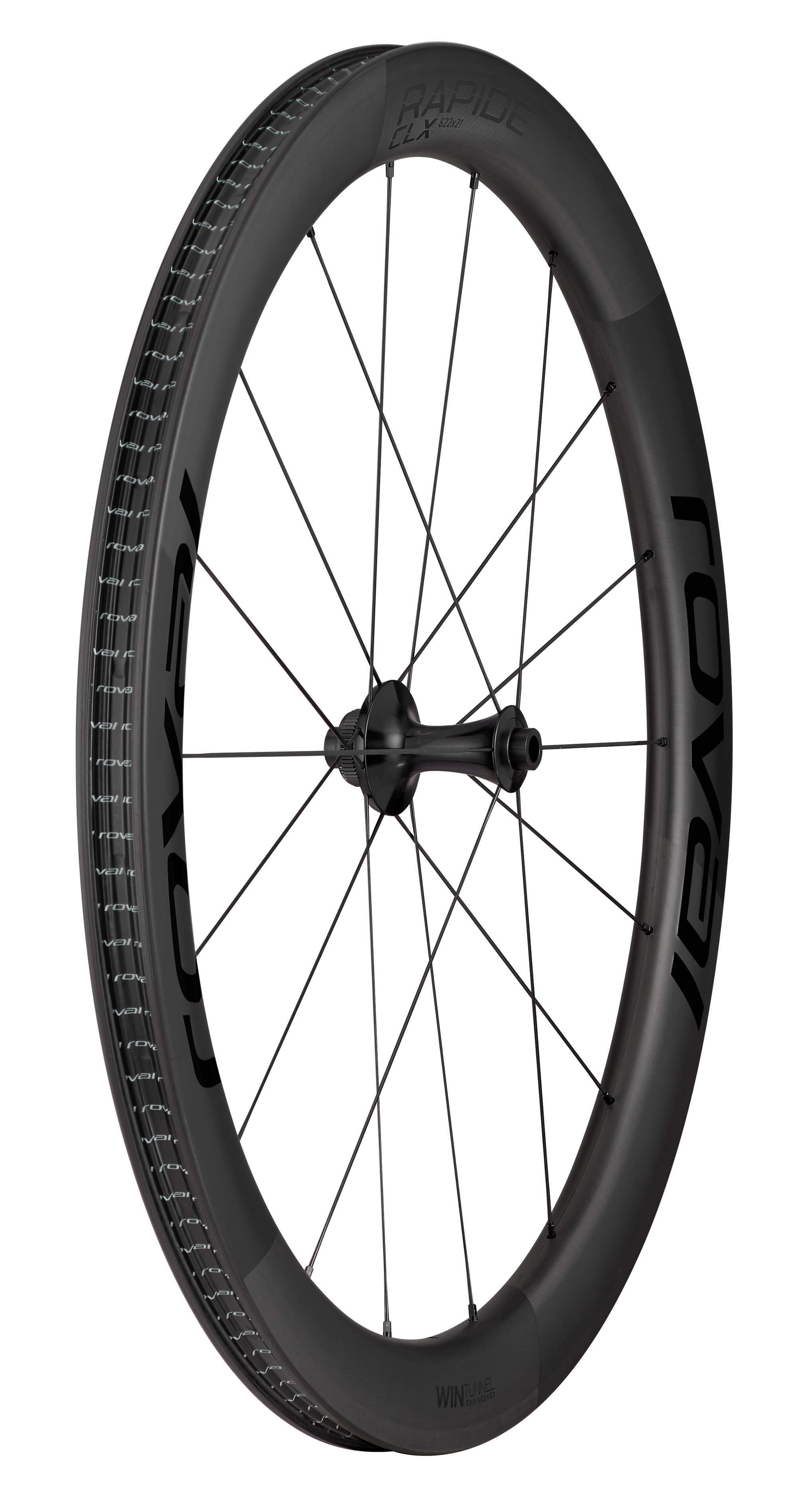 Specialized Roval Rapide CLX HG – Rear - Satin Carbon/Gloss Black