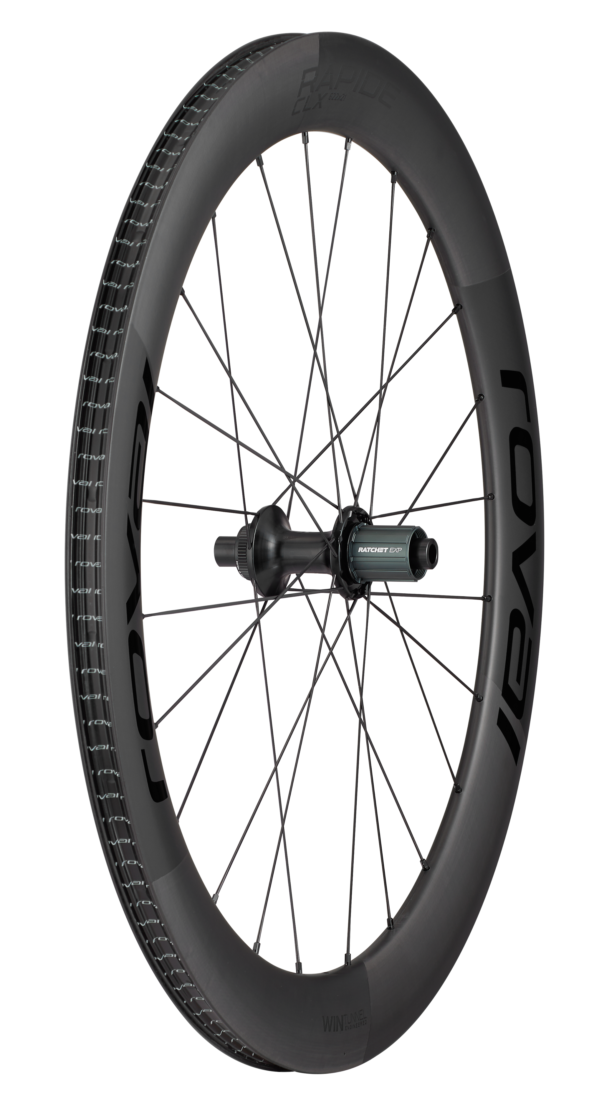 Specialized Roval Rapide CLX HG – Rear - Satin Carbon/Gloss Black