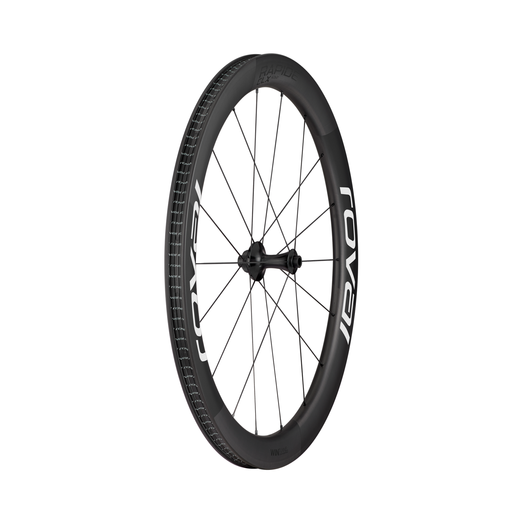 Specialized Roval Rapide CLX – Front - Satin Carbon/White