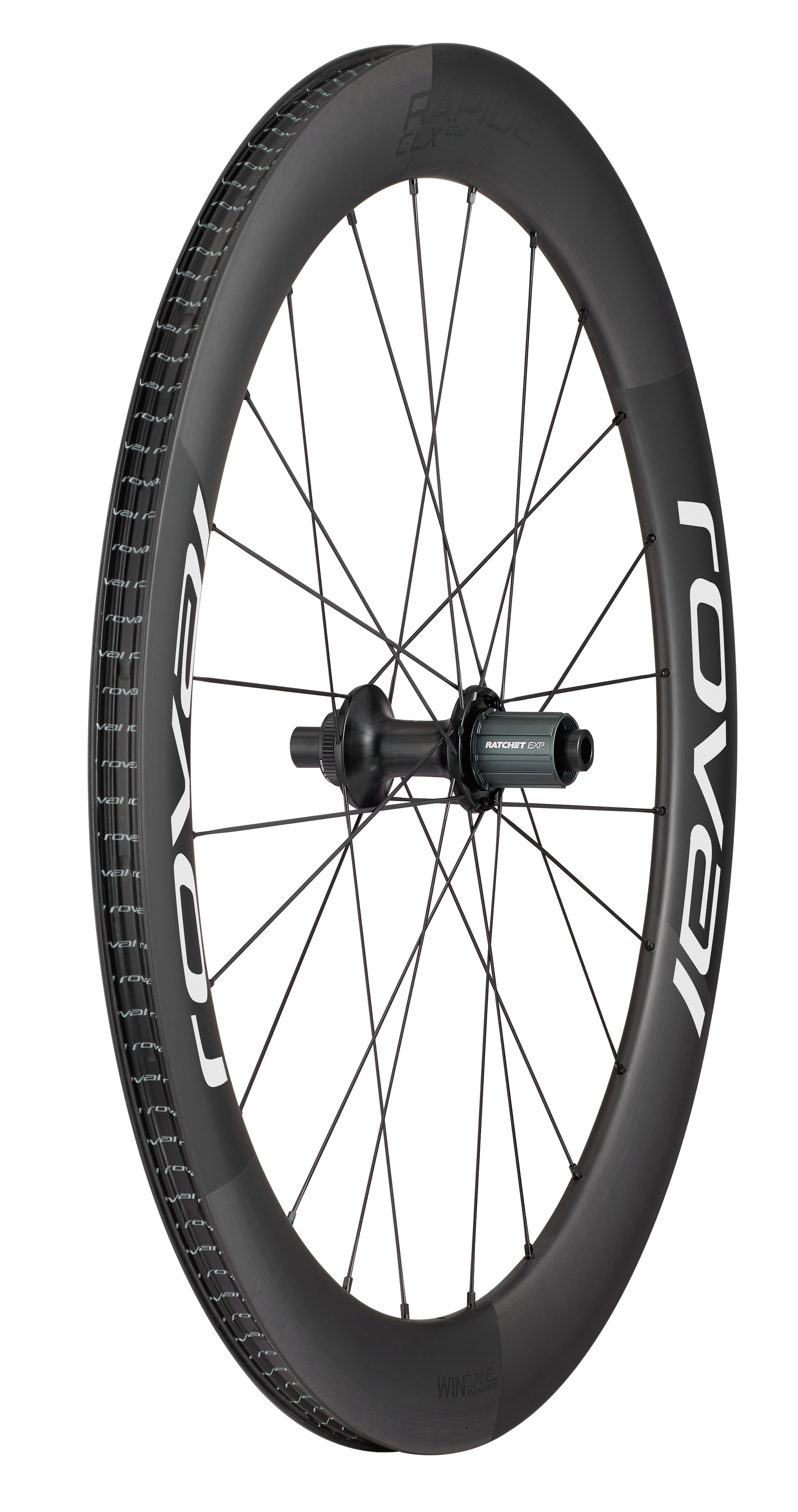 Specialized Roval Rapide CLX HG – Rear - Satin Carbon/White