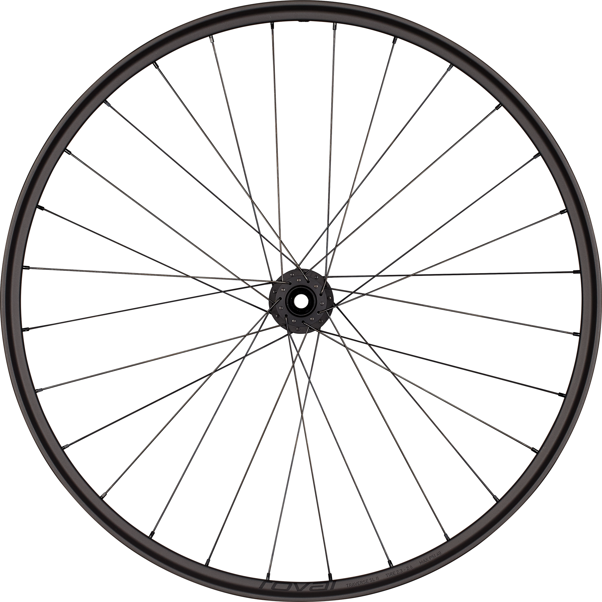 Specialized Roval Traverse SL II 350 6B - Satin Carbon/Gloss Black