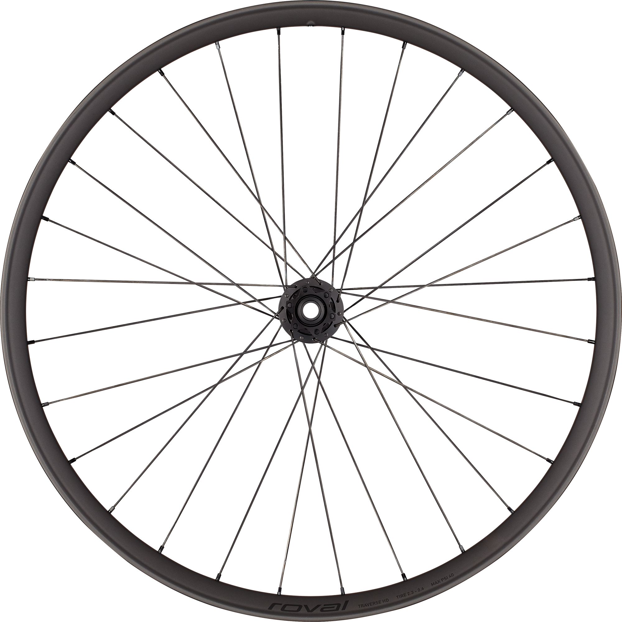 Specialized Roval Traverse HD 240 6B - Satin Carbon/Gloss Black