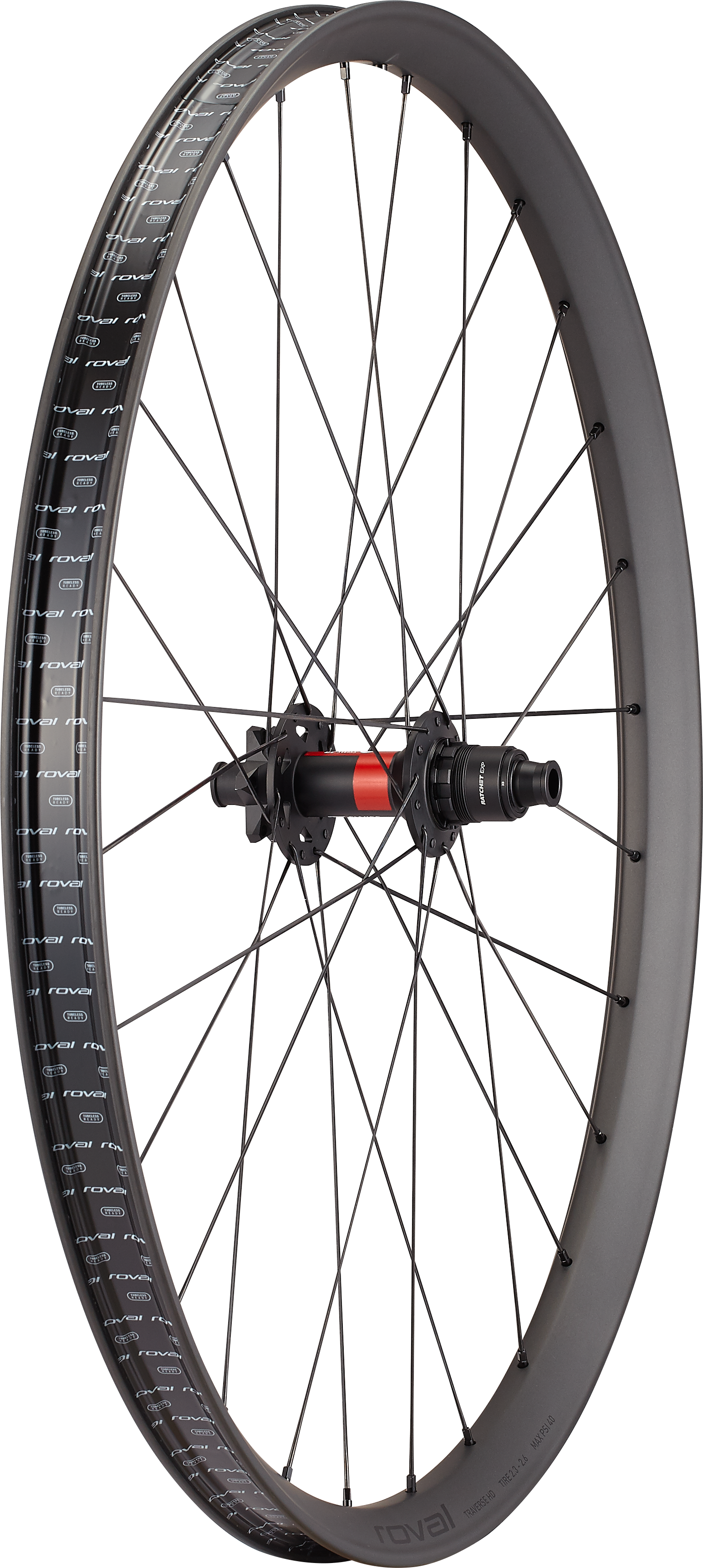 Specialized Roval Traverse HD 240 6B - Satin Carbon/Gloss Black
