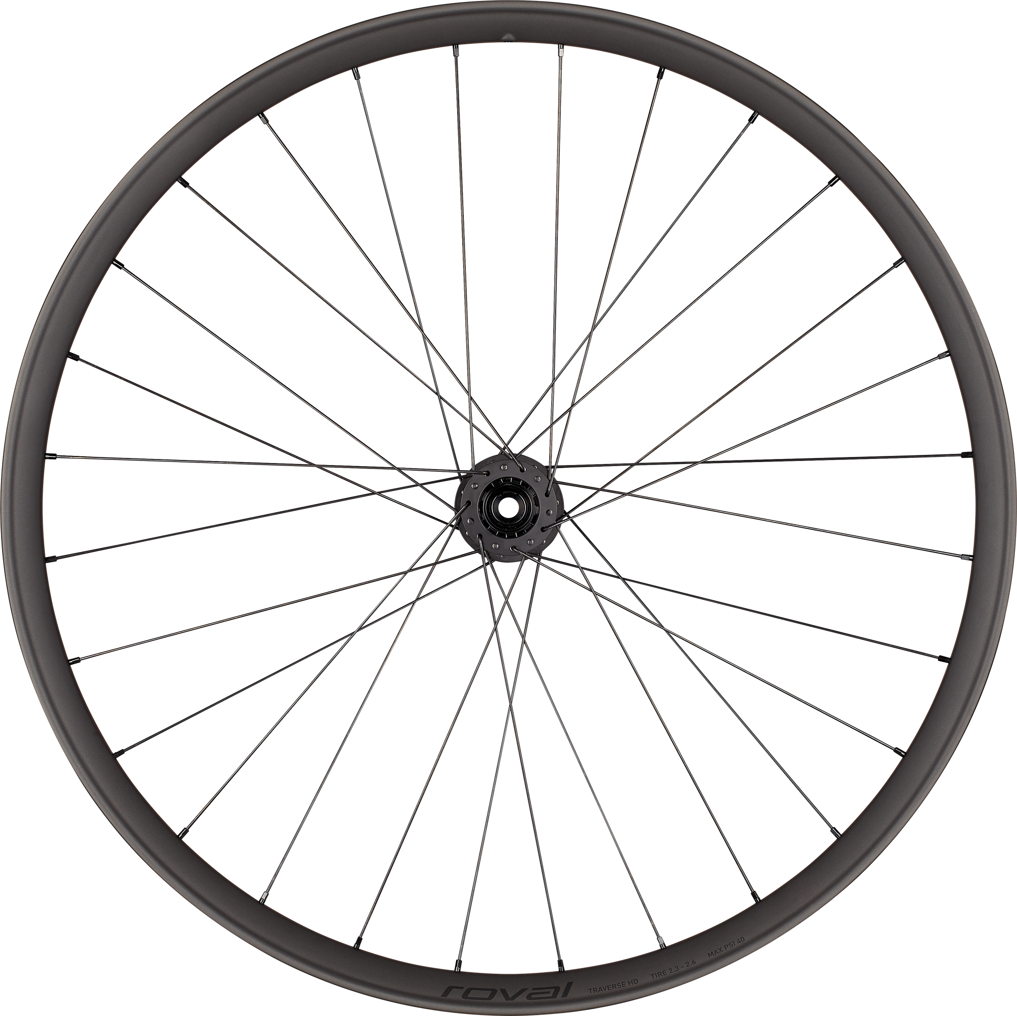 Specialized Roval Traverse HD 350 6B - Satin Carbon/Gloss Black