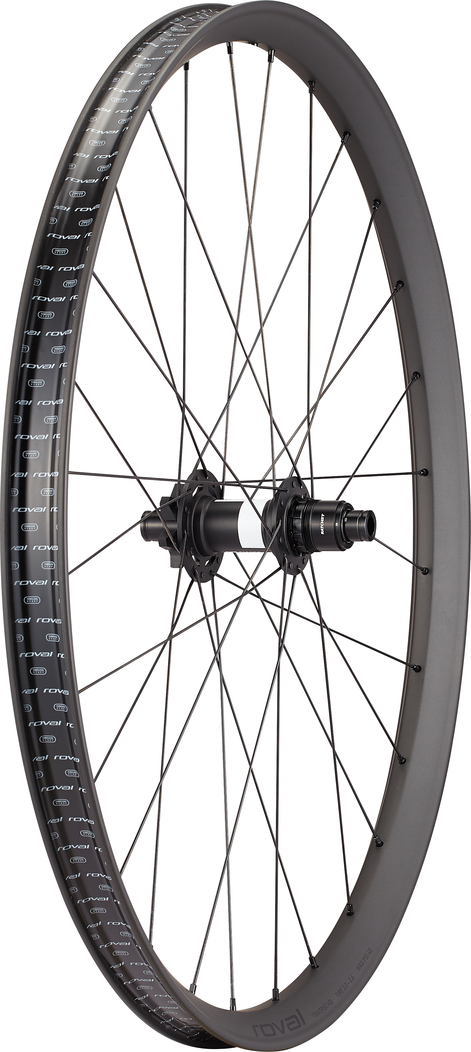 Specialized Roval Traverse HD 350 6B - Satin Carbon/Gloss Black