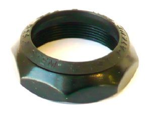 Lock Nut Headset Black