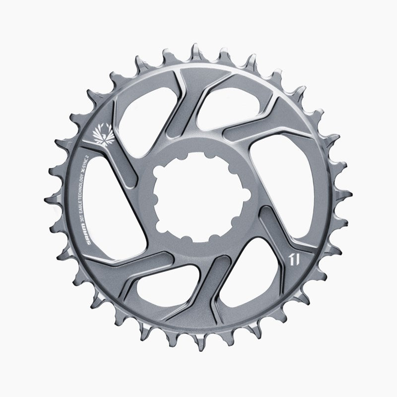 SRAM Chain Ring X-SYNC 2 30T DM 6mm Offset Eagle Lunar Grey
