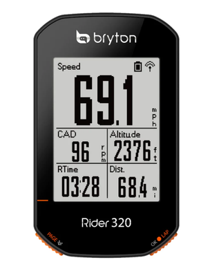 Bryton Rider 320 Neo GPS