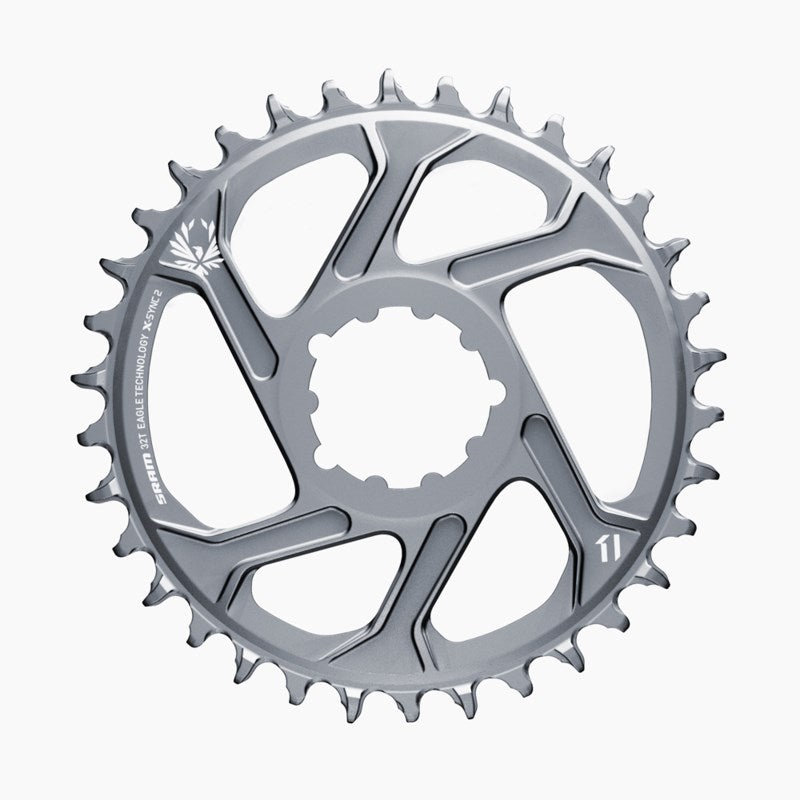 SRAM Chain Ring X-SYNC 2 SL 32T DM 3mm Offset Boost Eagle Lunar Grey