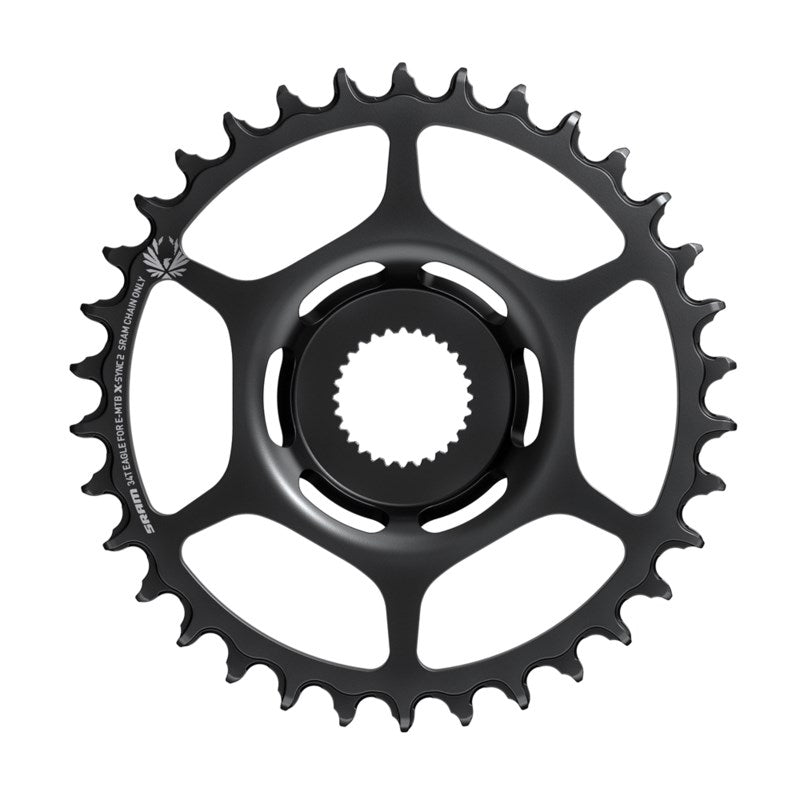 SRAM Chain Ring X-SYNC 2 38T Steel Eagle Bosch Gen4 DM Black B148