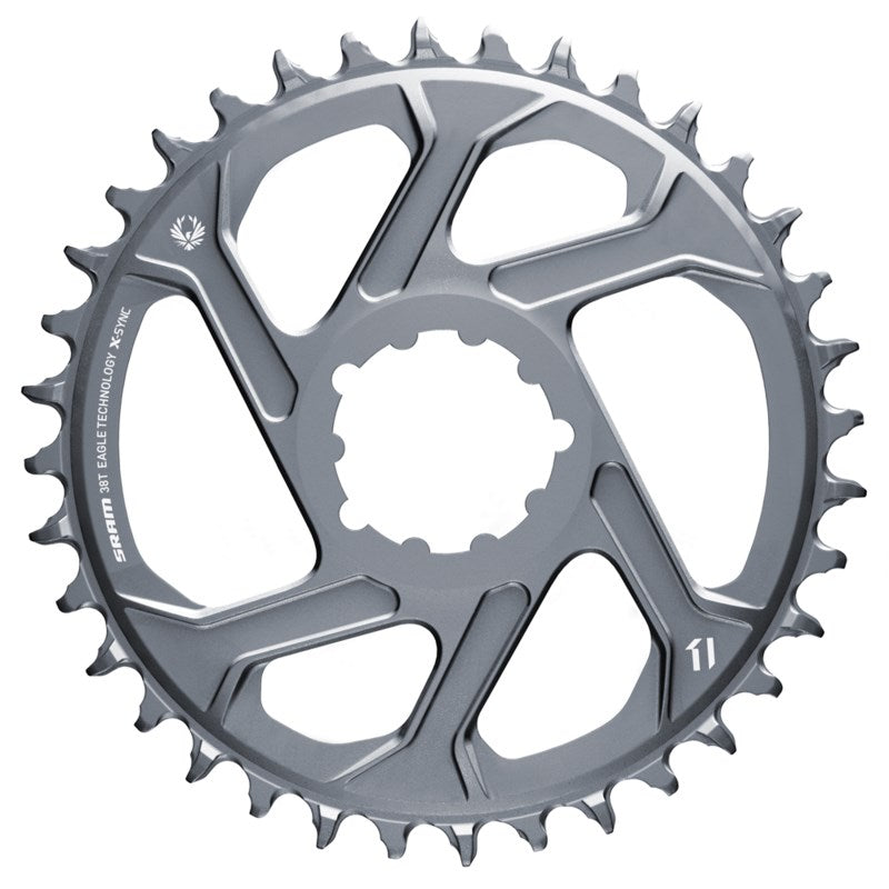 SRAM Chain Ring X-SYNC 2 38T DM 3mm Offset Boost Eagle Polar Grey