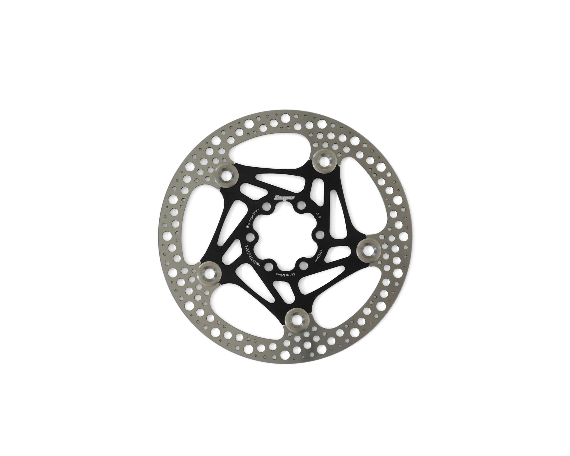 Hope Road Rotor Floating - 160mm Black