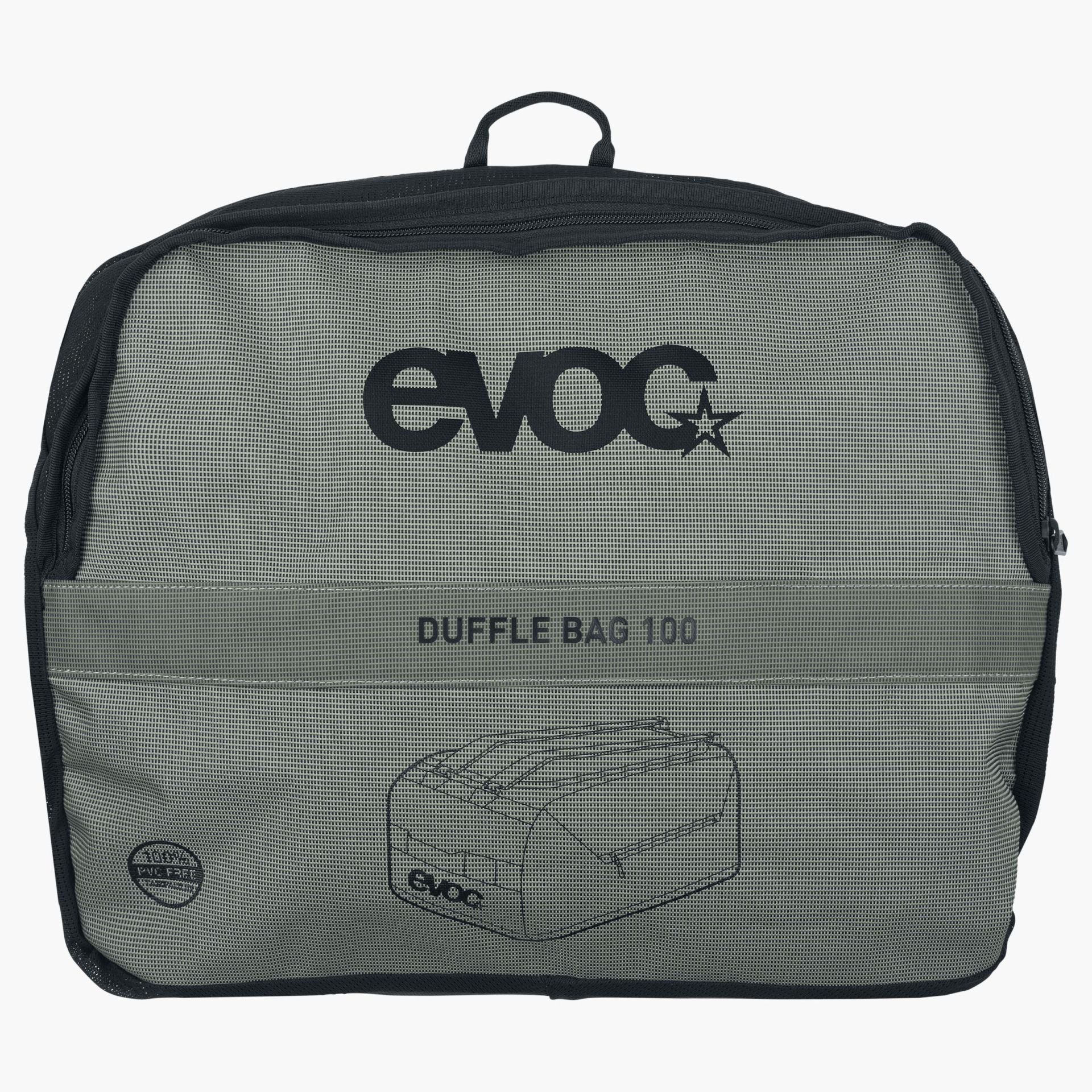 EVOC Duffle Bag 100 - Dark Olive/Black