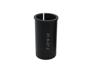 BPW Seat post sleeve or shim, Alloy, for 31.6mm post to fit 34.9mm L;60mm BLACK