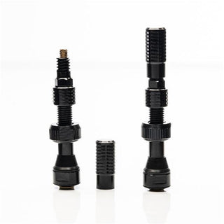RYFE Rapido High Flow Tubeless Valves Pair 44mm - Black