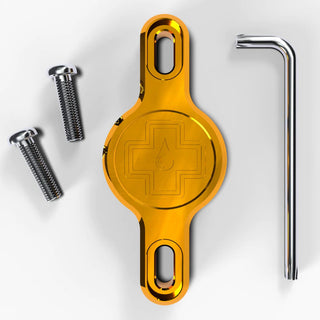 Muc-Off Secure Bicycle AirTag Holder - Gold