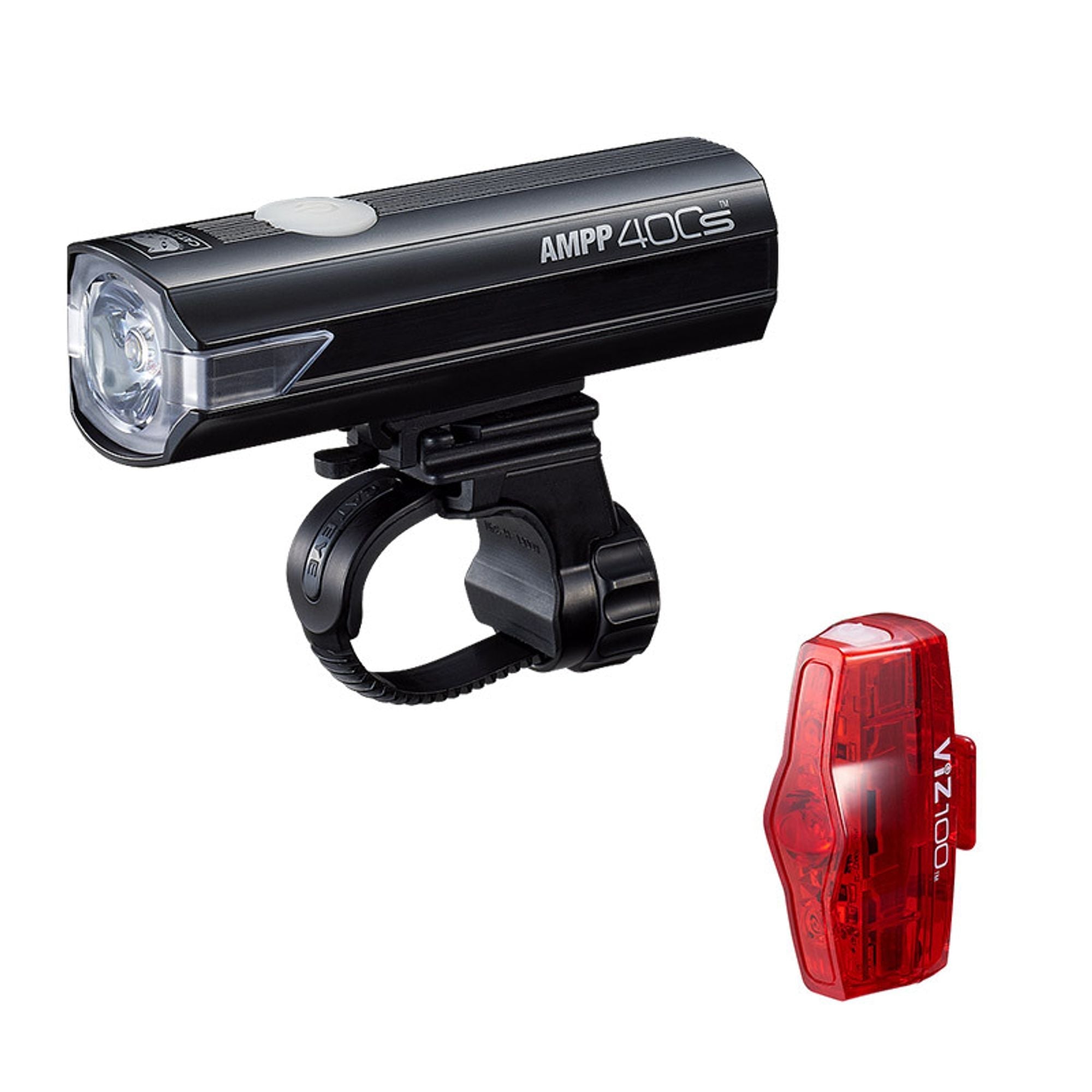 Cat Eye AMPP 400S &amp; Viz100 Bike Light Set