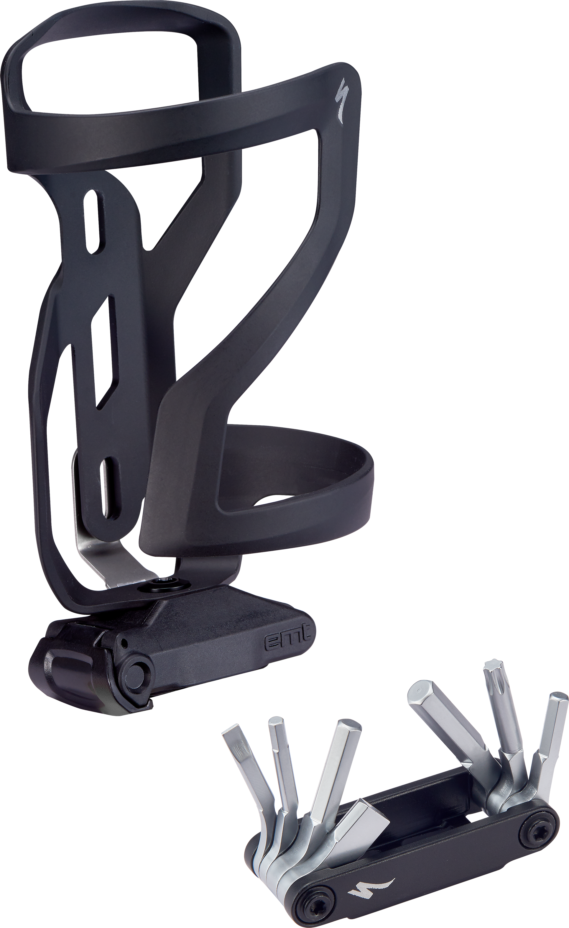 Specialized Zee Cage II with Tool – Right - Matte Black
